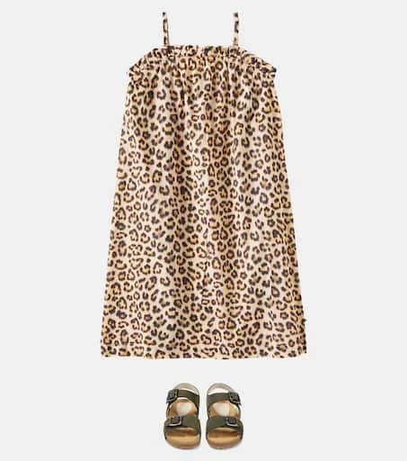 MOLO Connie leopard-printed cotton maxi dress 2