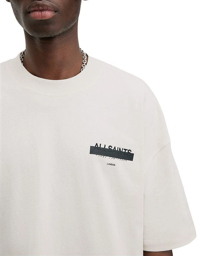 ALL SAINTS Redact Graphic Logo Tee 4