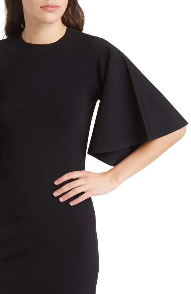 Ted Baker London Lounia Fluted Sleeve Body-Con Sweater Dress 4
