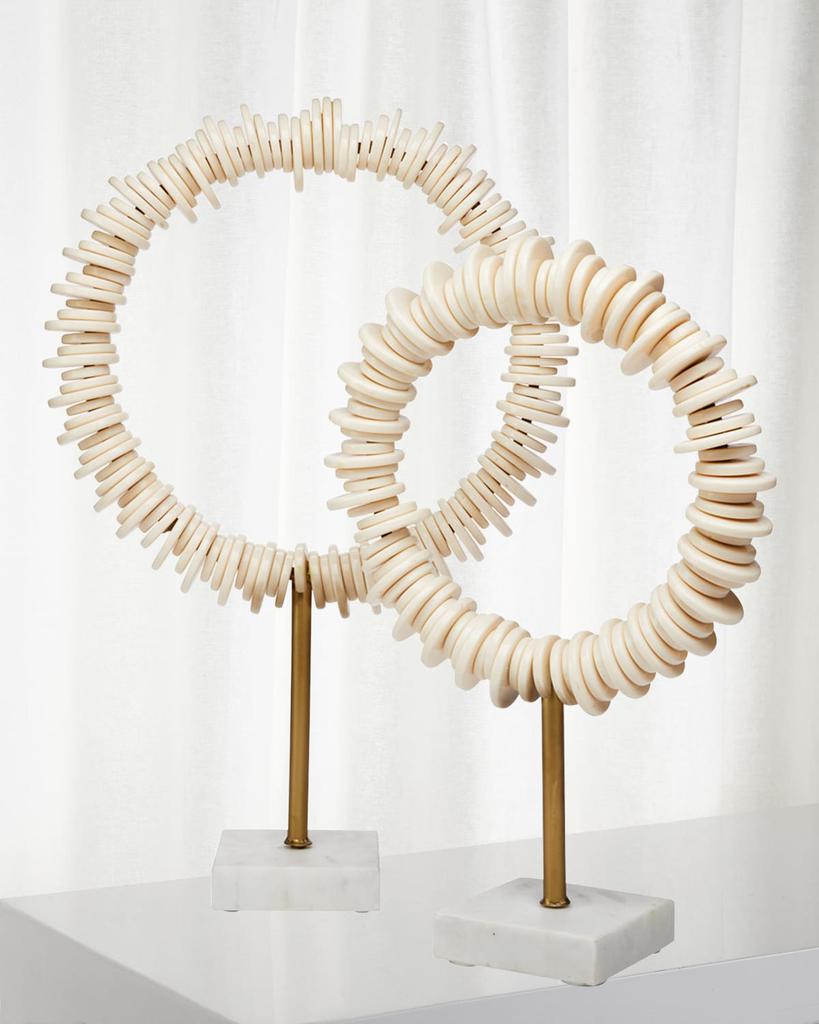 Jamie Young Arena Ring Sculptures, Set of 2