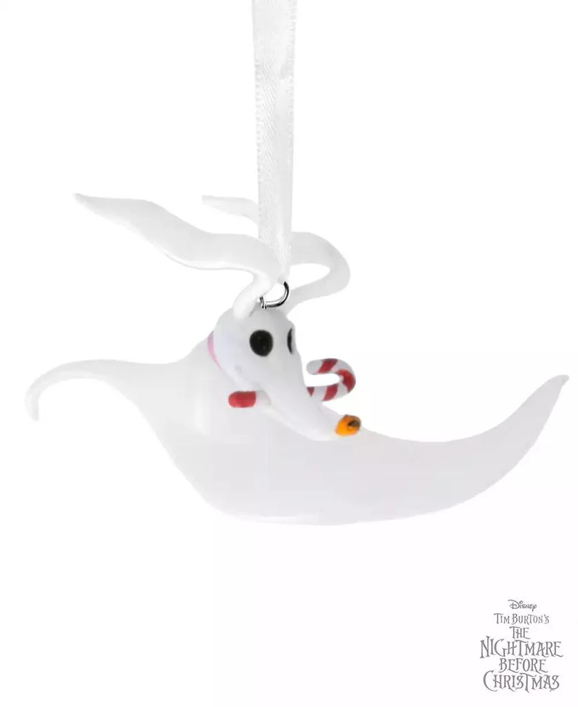 Hallmark Disney The Nightmare Before Christmas Zero with Candy Cane Christmas Tree Ornament 2