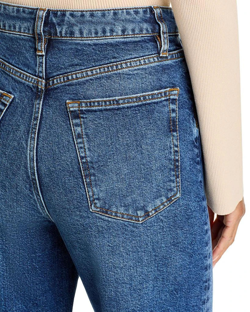 FRAME The Wide High Rise Ankle Wide Leg Jeans in Rival 6