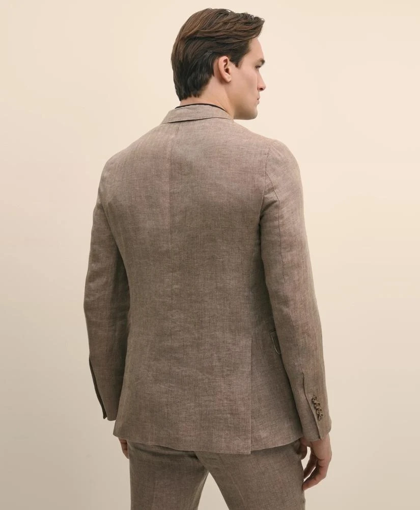 Brooks Brothers Classic Fit Linen 1818 Herringbone Sport Coat 6