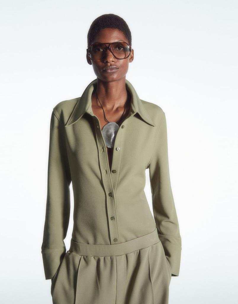 cos Solid color shirts & blouses