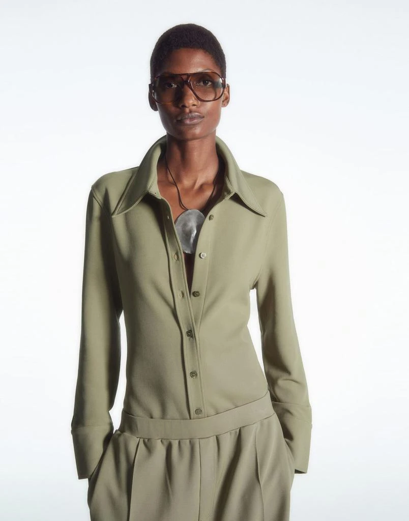 cos Solid color shirts & blouses 2