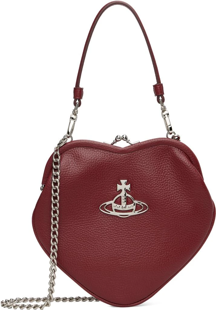Vivienne Westwood Red Belle Heart Frame Bag 1