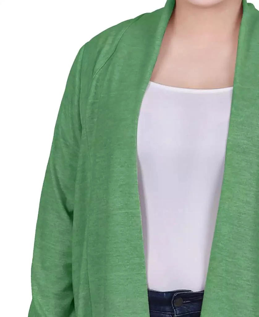 NY Collection Plus Size Long Sleeve Cardigan Sweater 4
