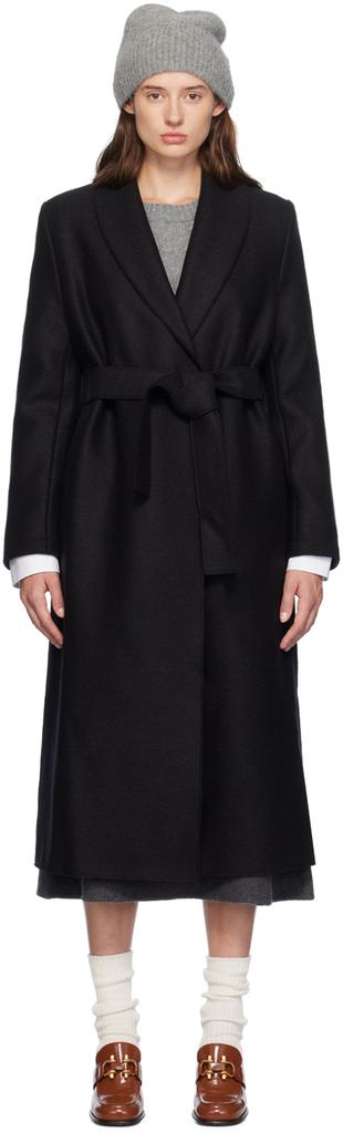 Khaite Black Roth Coat - Coats - Compare Prices from 7+