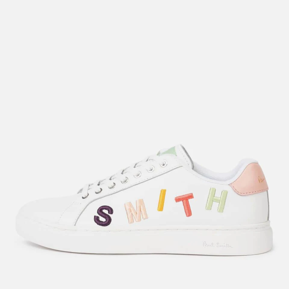 Paul Smith PAUL SMITH WOMEN'S LAPIN LETTERS LEATHER TRAINERS 3