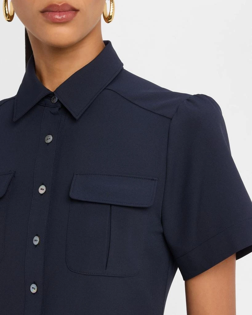 Cinq a Sept Jamie Short-Sleeve Shirtdress 5