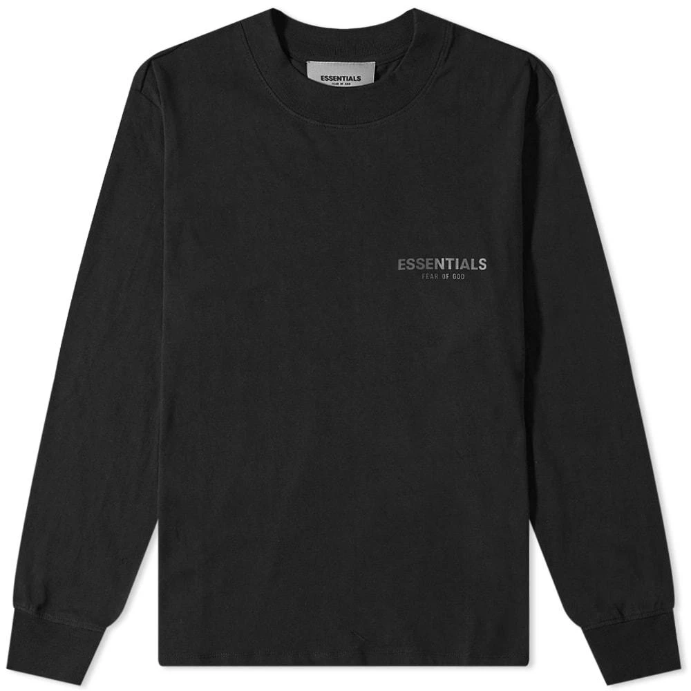 Essentials Fear of God ESSENTIALS Long Sleeve Summer Core Tee - Stretch Limo 1