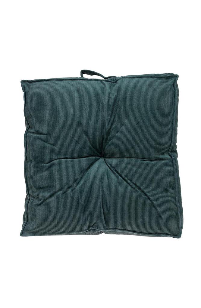 Parkland Alena Transitional Charcoal Floor Pillow