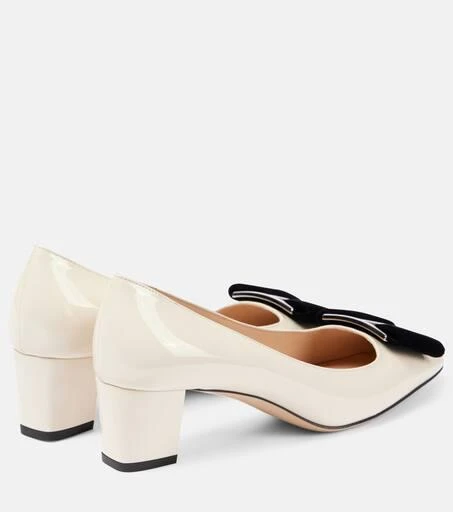 Tom Ford Audrey 55 bow-detail patent leather pumps 2