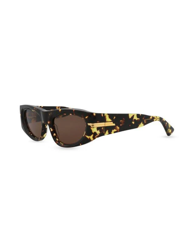 Bottega Veneta 53MM Oval Sunglasses 4