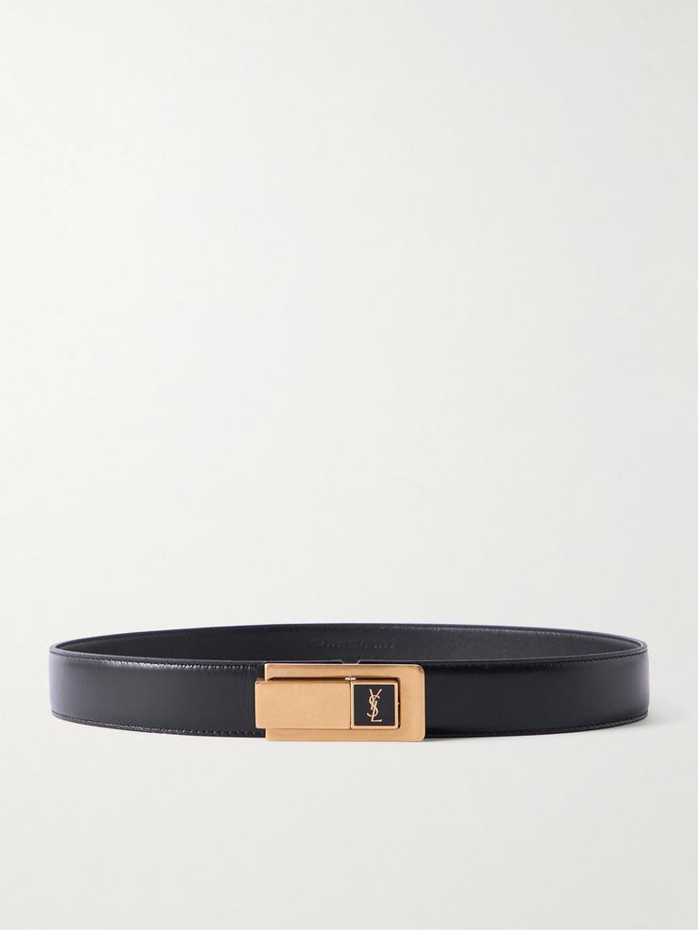Yves Saint Laurent Cassandre 皮革腰带 - Belts - Compare