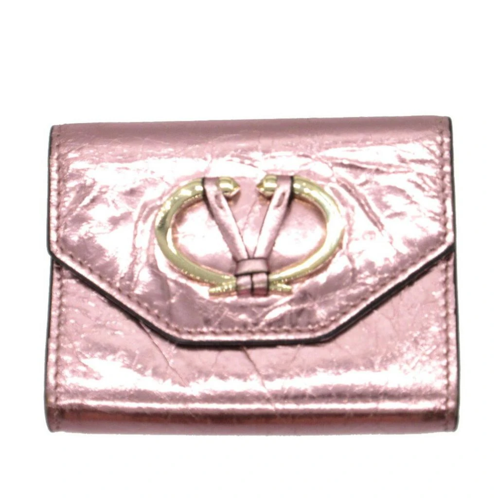 Valentino Leather Card Case (Pre-Owned)