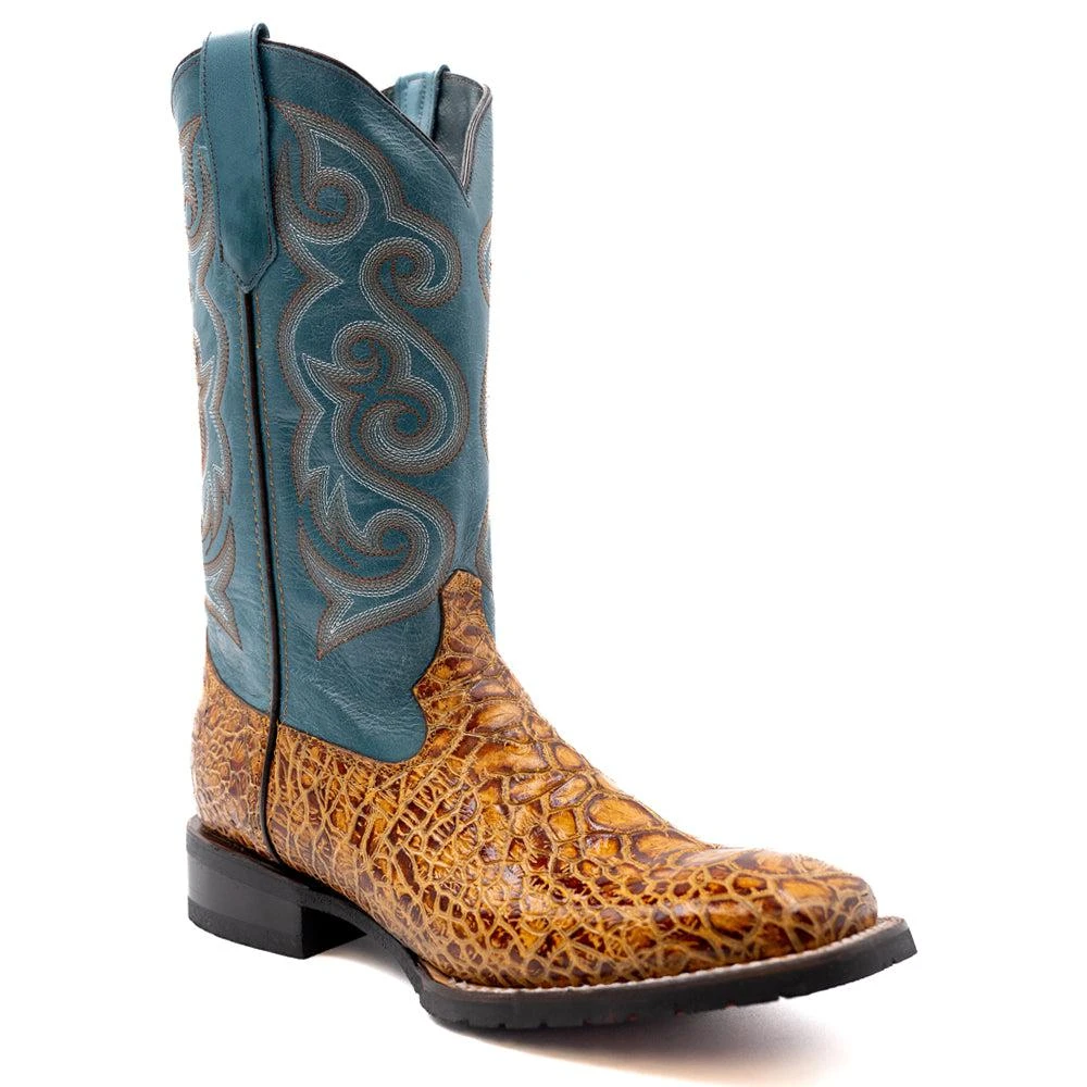 Ferrini Kai Embroidered Square Toe Cowboy Boots 2