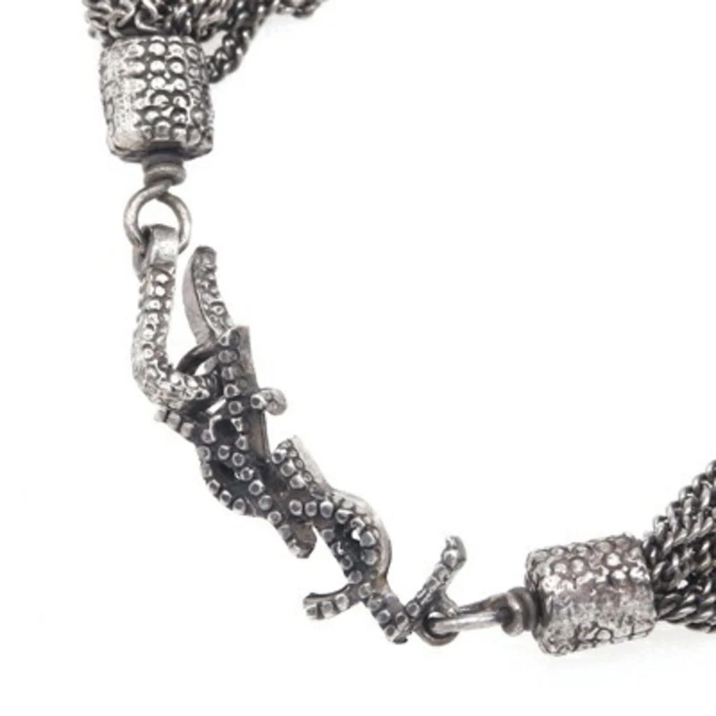 Yves Saint Laurent Metal Charm Bracelet (Pre-Owned) 3