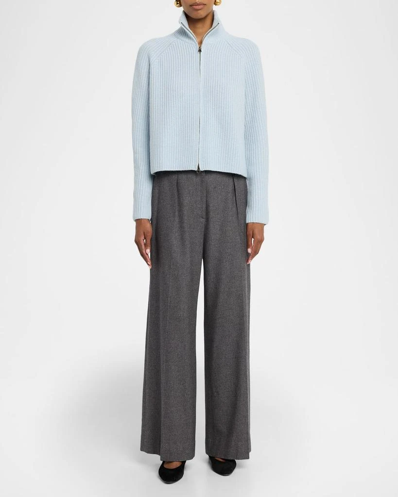 Lisa Yang Sadie Cashmere Zip Cardigan 2