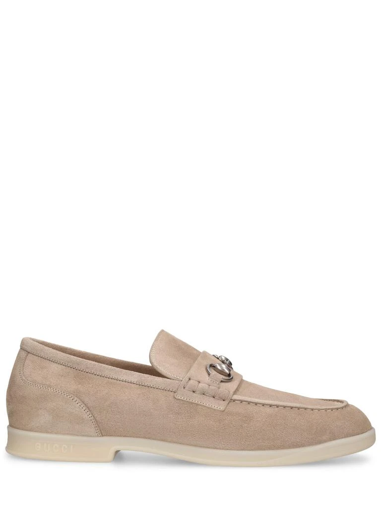 Gucci Konrad Suede Loafers 1