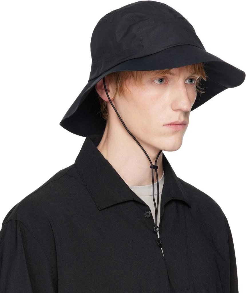 Snow Peak Black GORE-TEX Rain Hat 2