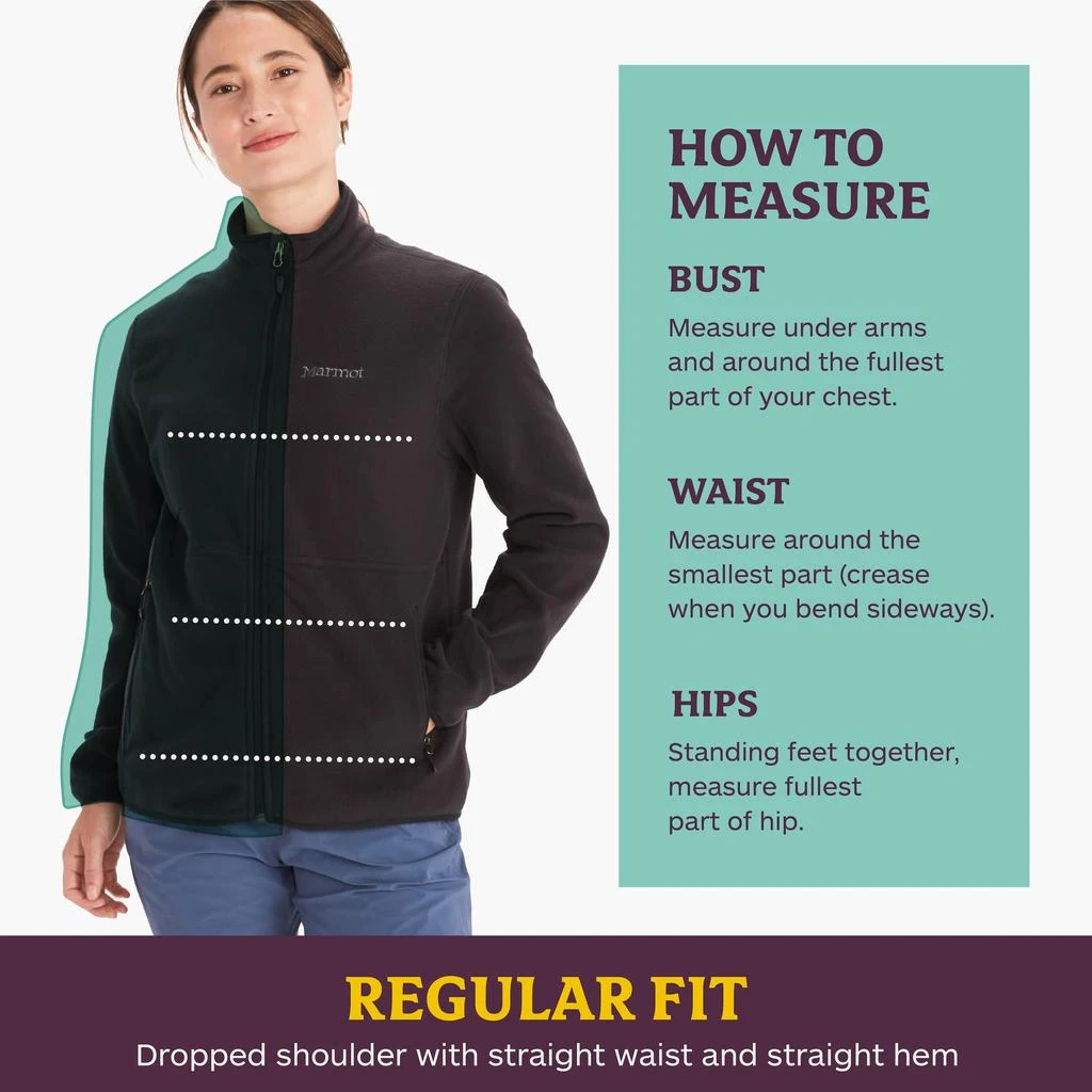 Marmot MARMOT Women's Rocklin Full Zip Fleece Jacket 6