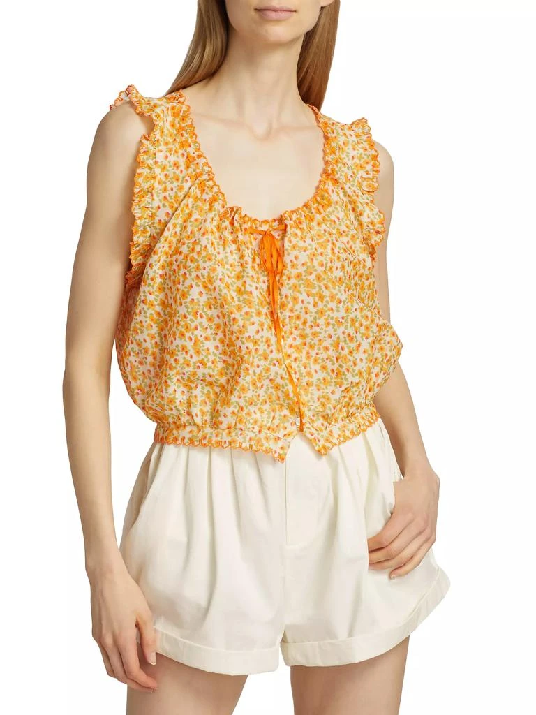 DÔEN Traveler Floral Top 3