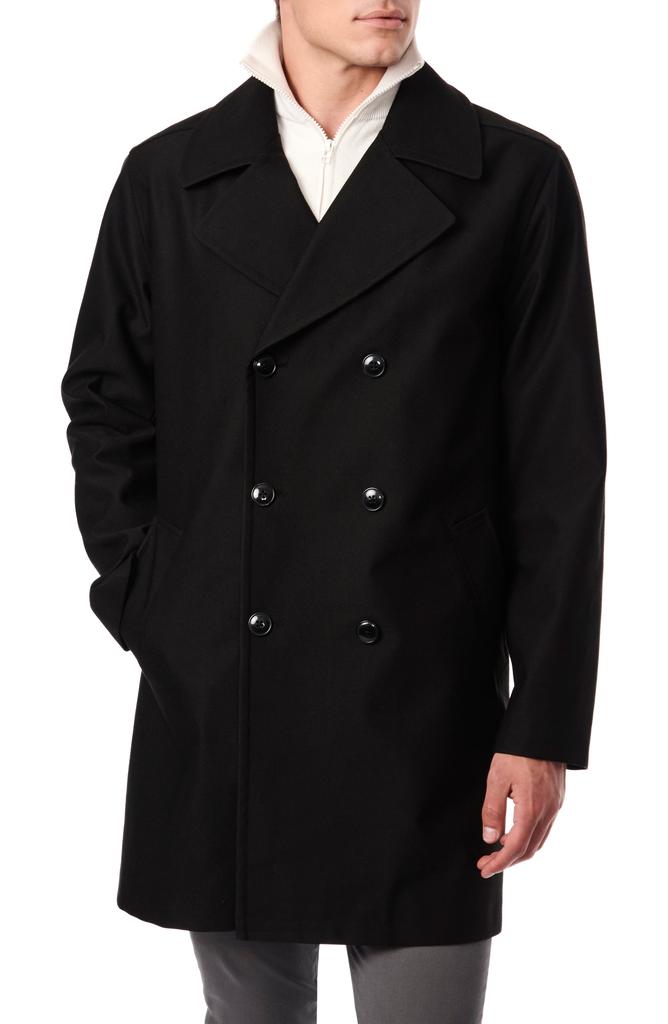 Bernardo Double Breasted Water Resistant Raincoat