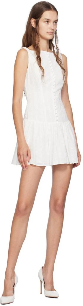 Mirror Palais White Kissing Booth Minidress 4