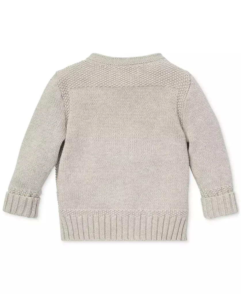 Ralph Lauren Baby Boys Combed Cotton V-Neck Cardigan 2