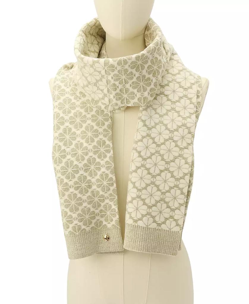 Kate Spade Spade Flower Tonal Scarf