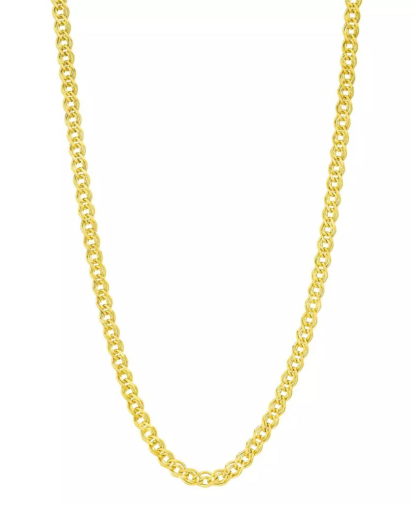 Macy
s 20" Nonna Link Chain Necklace (3-3/4mm) in 14k Gold
