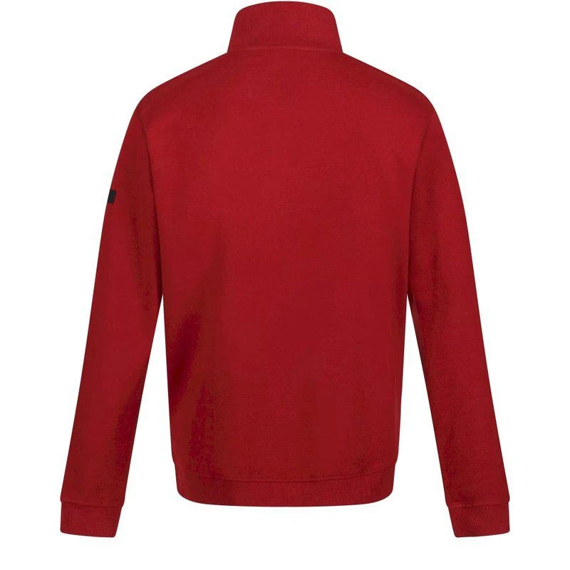 Regatta Mens Felton Sustainable Full Zip Fleece Jacket Syrah Red 2