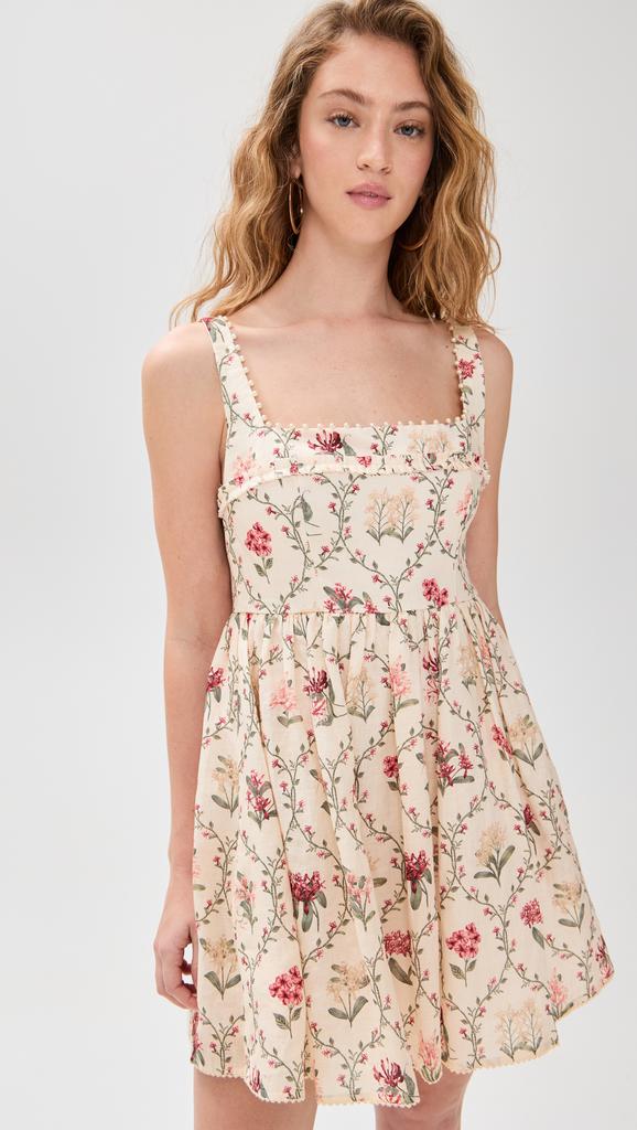 Agua by Agua Bendita Barbara Mini Orquidea Dress