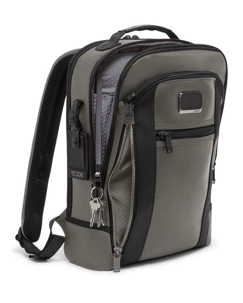 Tumi Alpha Bravo Davis Ballistic Nylon & Leather Backpack 3