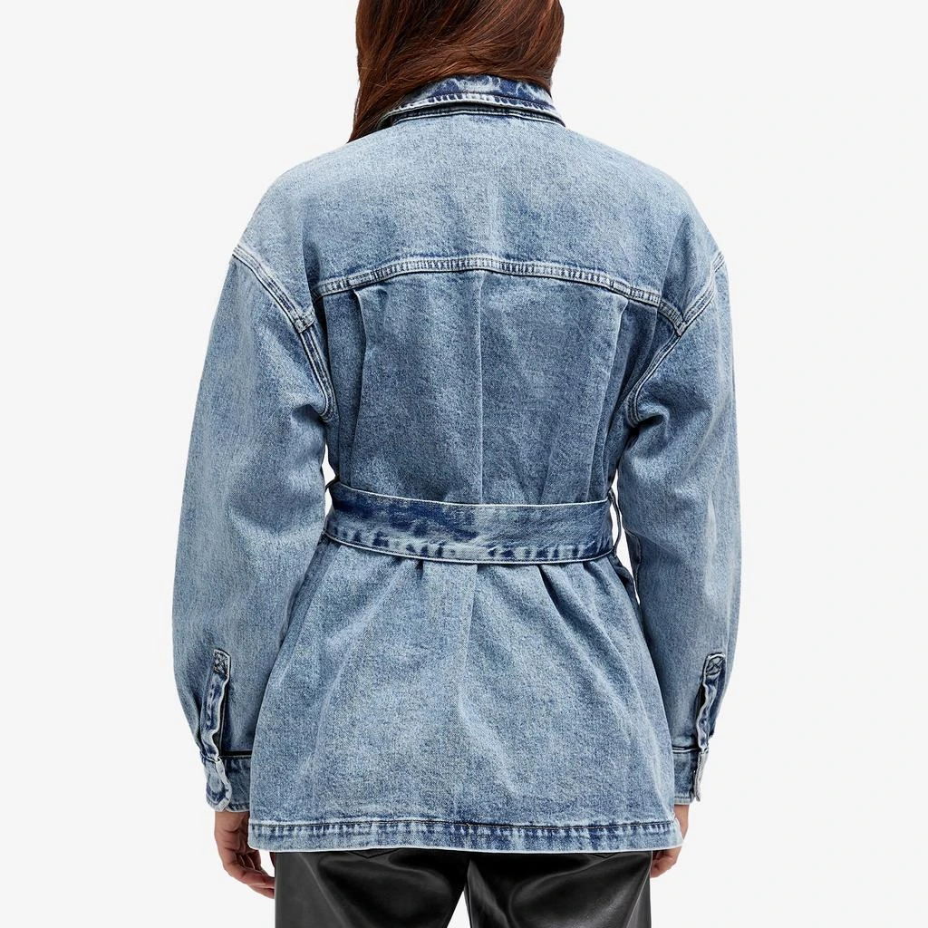 Good American Good American Uniform Denim Cargo Jacket 3