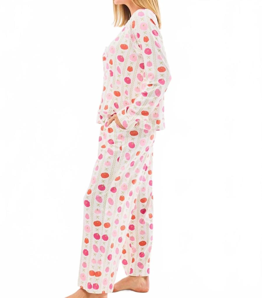 Mary Square Annie Pajama Set In Little Pumpkin 2