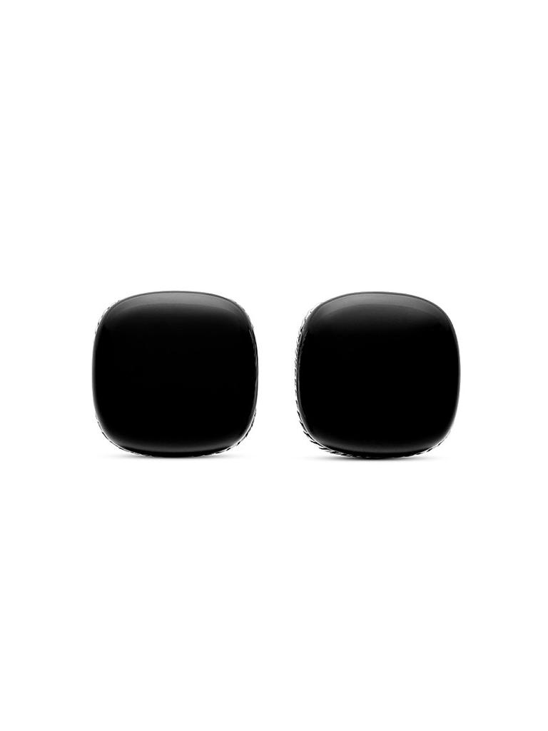 David Yurman Streamline Cushion Cufflinks in Sterling Silver, 17mm