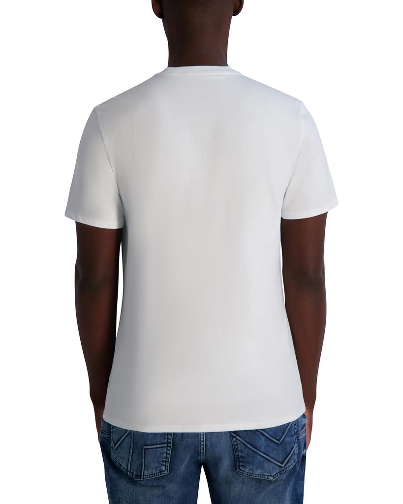 Karl Lagerfeld Paris RACING STRIPE LOGO TEE