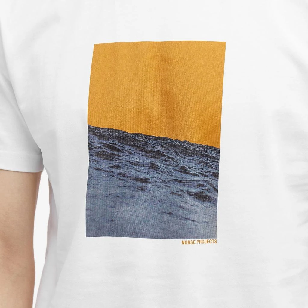 Norse Projects Norse Projects Johannes Organic Waves Print T-shirt 5