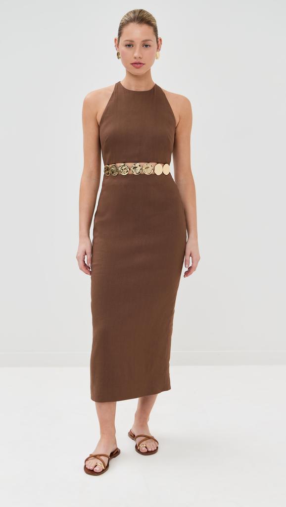 VERONICA BEARD Weiss jacquard ruffle dress 2 - Dresses