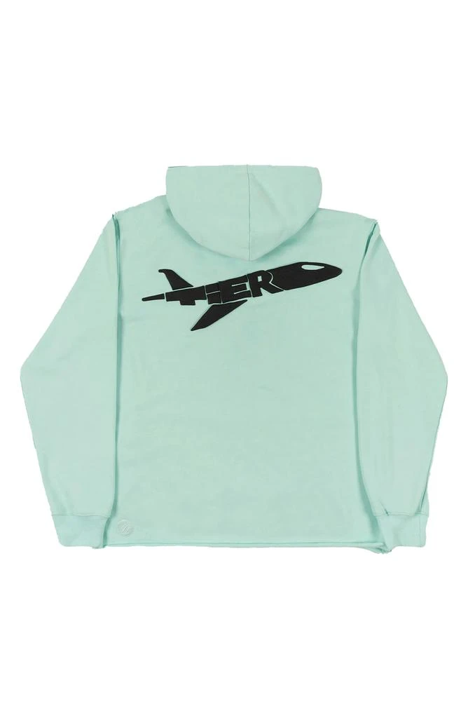 Tier Window Seat Graphic Print Hoodie 2
