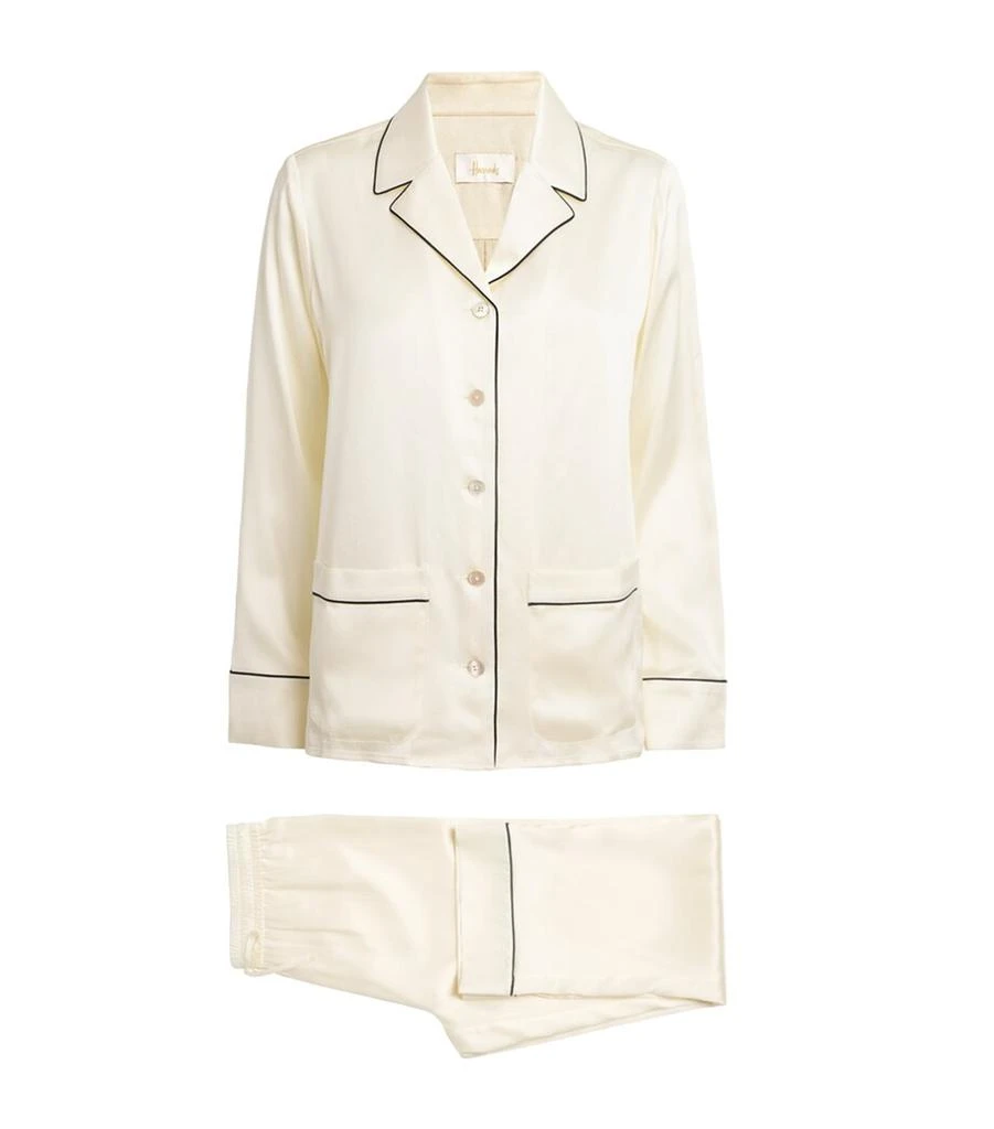 Harrods Silk Satin Pyjama Set 1