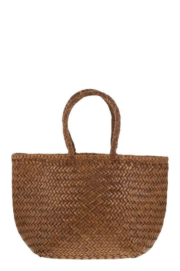 DRAGON DIFFUSION Dragon Diffusion Grace Basket Small - Woven Leather Bag 1