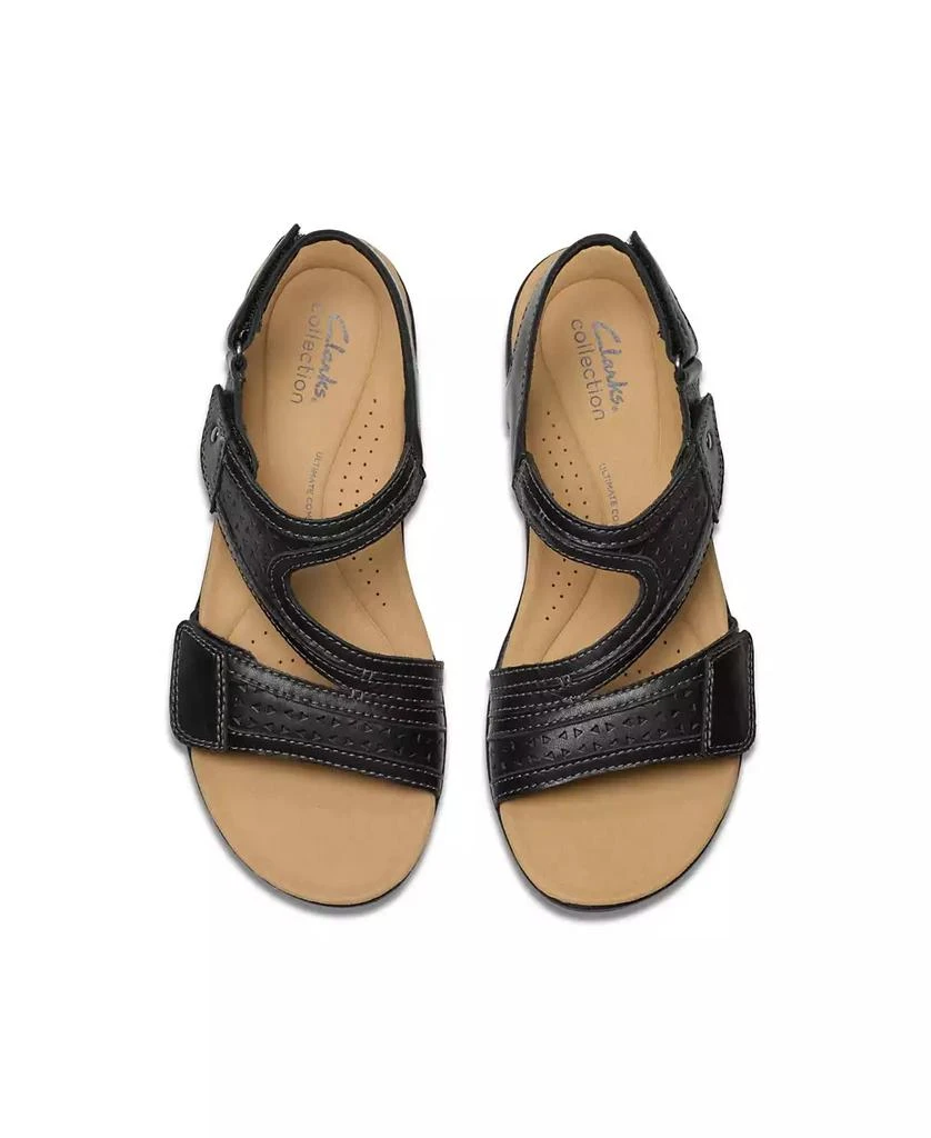 Clarks Women's Laurieann Faye Slip On Flat Sandals 6