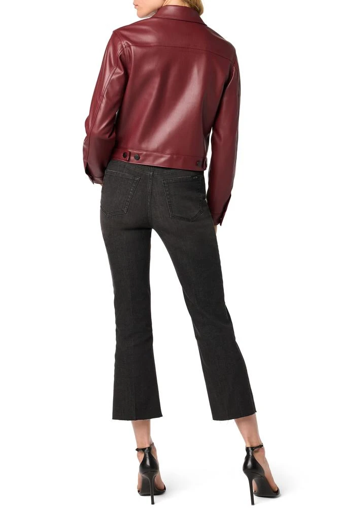 Joe's Crop Faux Leather Jacket 6