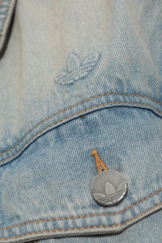 Adidas Denim jacket in oversize style 8