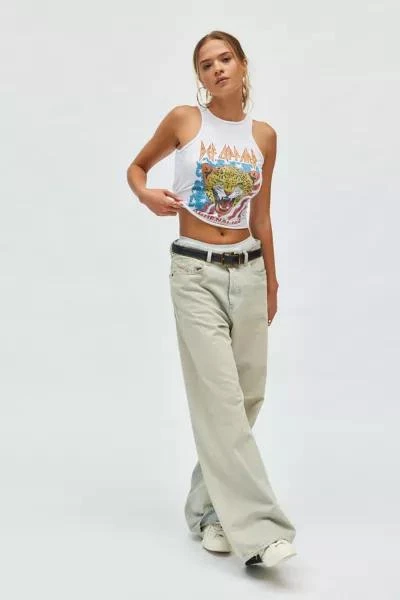 Urban Outfitters Def Leppard Ribbed Graphic Tank Top 2