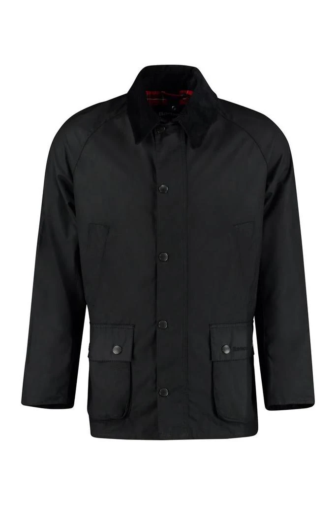 Barbour Barbour Ashby Wax Zippered Cotton Jacket 1