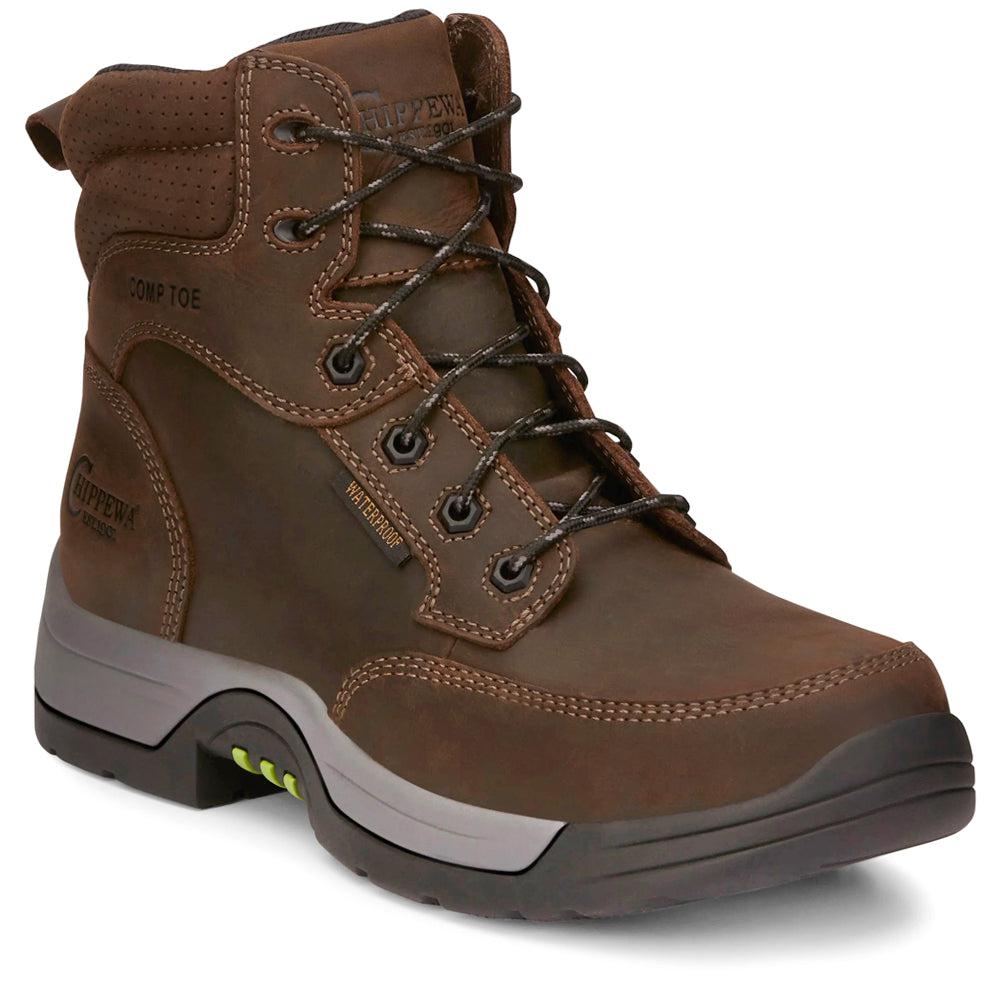 Chippewa Fabricator 6 inch Waterproof Composite Toe Work Boots